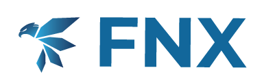 Logo bleu de FNX